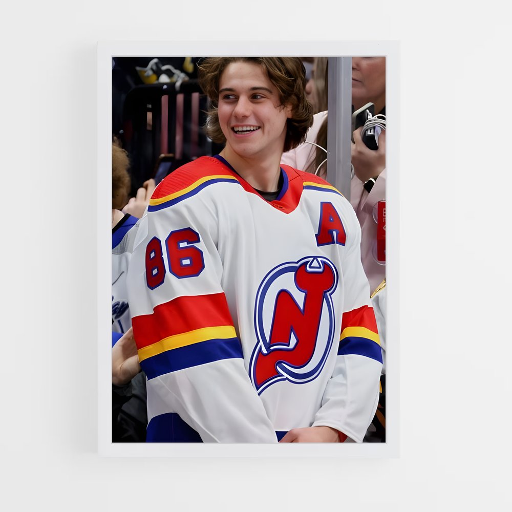 Poster Jack et le Fan – affiche Hockey sur glace (vue 3)